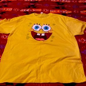 I I’ll m selling a yellow SpongeBob Shirt it’s an XL